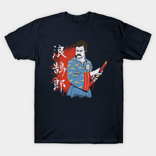 Ronin Swan-Son T-Shirt by dauntlessds